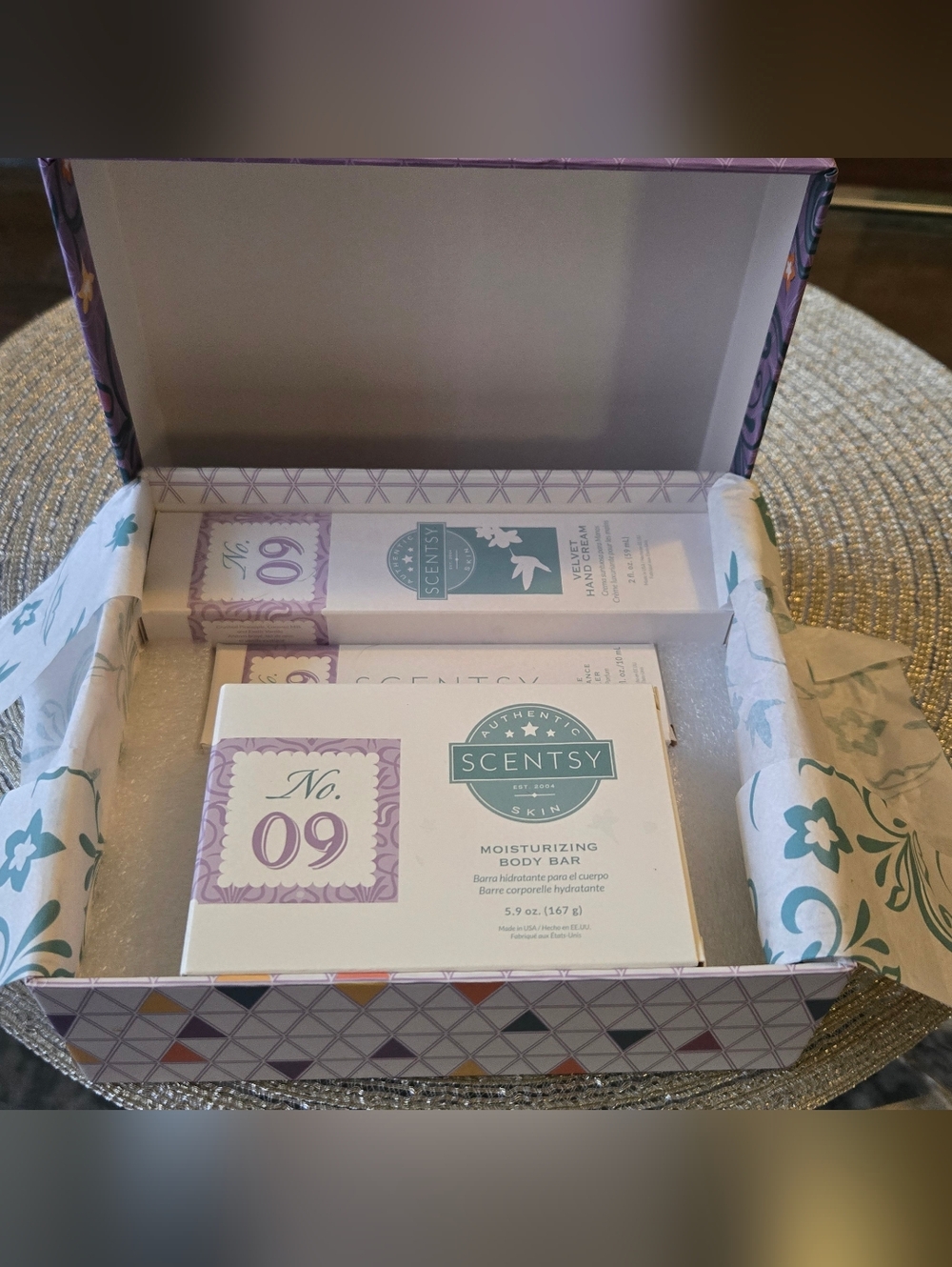 Scentsy No. 09 Tropical Skin Care Set - 3 Pieces (Retired & Rare)